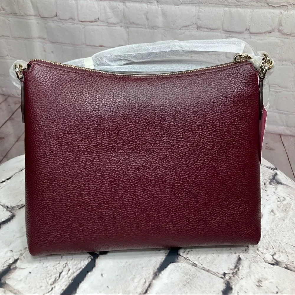 KATE SPADE melody forest floral flap shoulder bag Rare to find